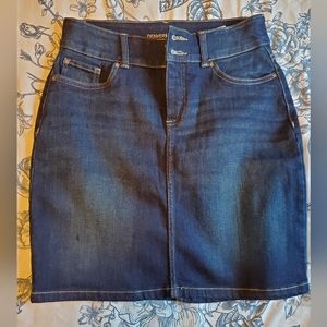 Women's dark wash Denim skirt